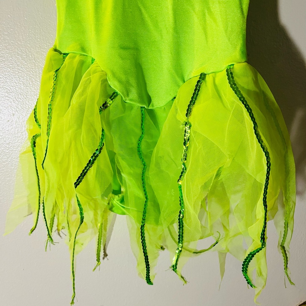 Vintage tinker bell Halloween costume for kids size 8-10 - Picture 5 of 9